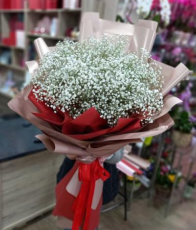 Букет цветов из: Гипсофила в Кильмези
