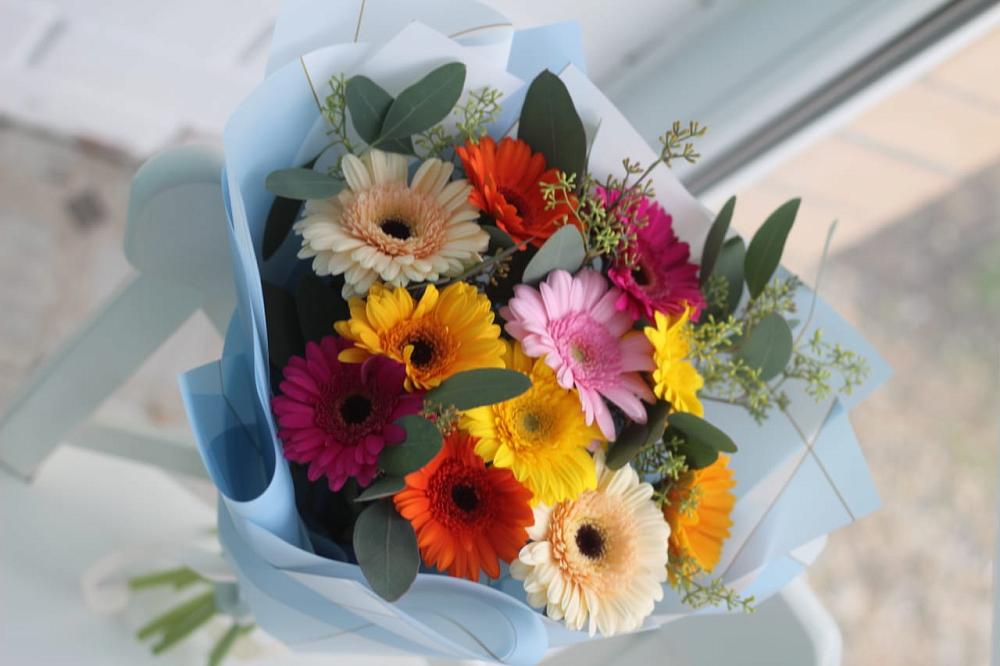 Букет цветов из: Герберы в Кильмези