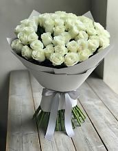 Букет 35 Белых роз в Кильмези