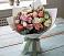 Букет цветов из: Розы, Лизиантусы и Гвоздики в Кильмези
