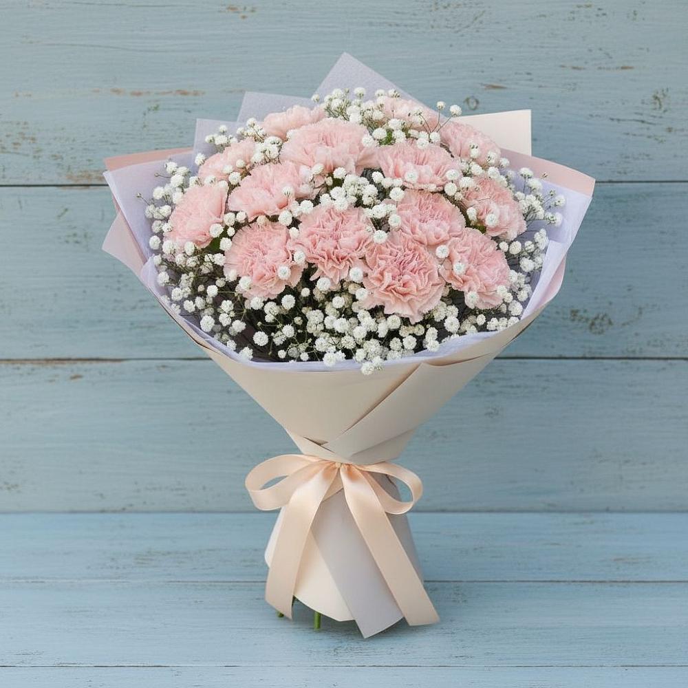 Букет цветов из: Гвоздики в Кильмези