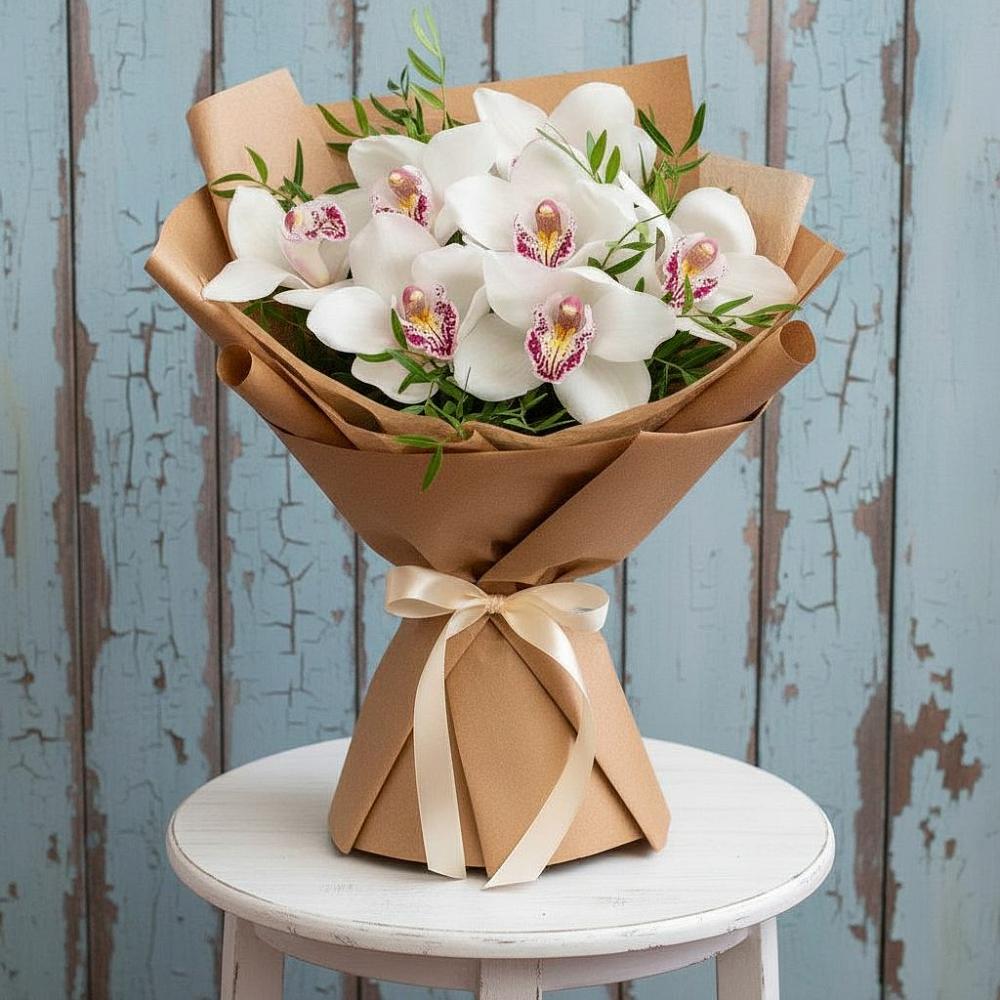 Букет цветов из: Орхидеи и Розы в Кильмези