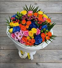 Букет цветов из:  Розы и Хризантемы в Кильмези
