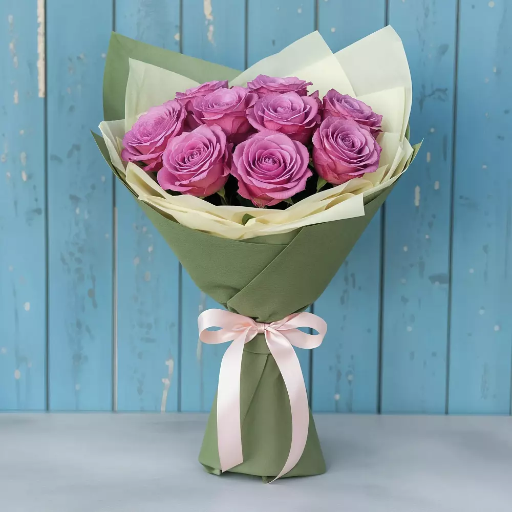 Букет Розы Фёрст Леди в Кильмези