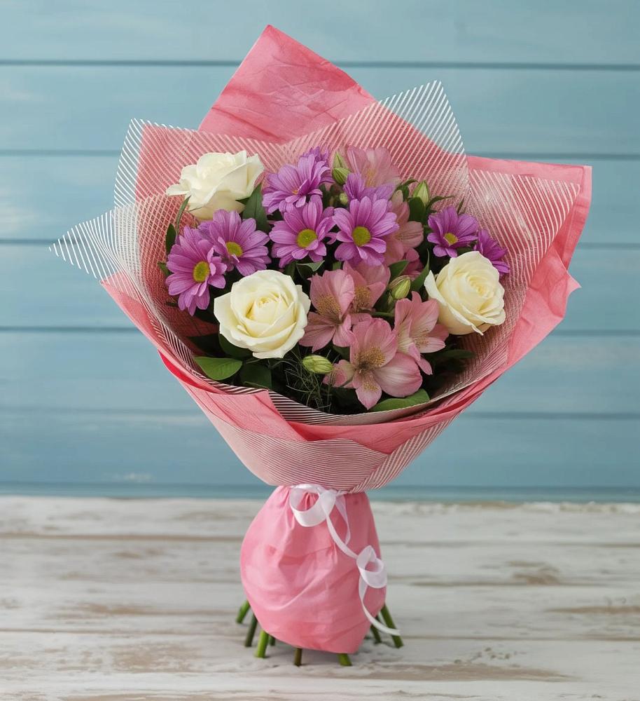 Букет цветов из: Герберы в Кильмези