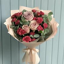 Букет цветов из:  Гвоздики и Розы #REPLACE_PRED# Кильмези