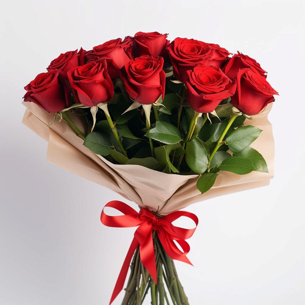 Букет 11 Красных роз Эдлесс Лав в Кильмези