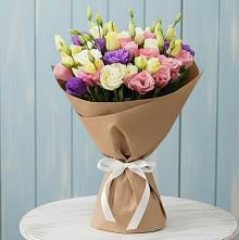 Букет цветов из:  Лизиантусы в Кильмези