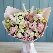 Букет цветов из:  Альстромерии и Розы в Кильмези